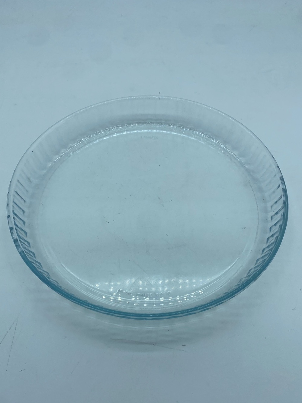 Pyrex Clear Glass Pie Dish